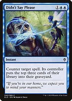 Didn't Say Please - Throne of Eldraine