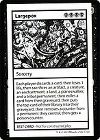 Largepox - Mystery Booster Playtest Cards 2021