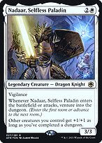 Nadaar, Selfless Paladin - Adventures in the Forgotten Realms Promos