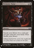 Demonic Tutor - The List