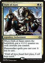 Oath of Ajani - Aether Revolt Promos - Promo Foil