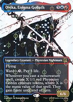 Ovika, Enigma Goliath - Phyrexia: All Will Be One - Step & Compleat, Showcase