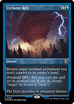 Cyclonic Rift - Commander Masters - Etched Foil