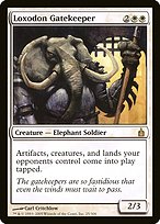 Loxodon Gatekeeper - Ravnica: City of Guilds