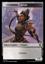 Vampire - The Lost Caverns of Ixalan Commander Tokens