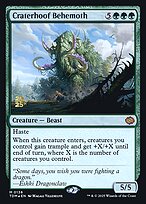 Craterhoof Behemoth - Tarkir: Dragonstorm Promos
