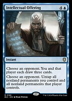 Intellectual Offering - Bloomburrow Commander