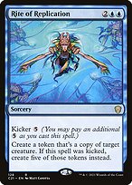 Rite of Replication - Commander 2021