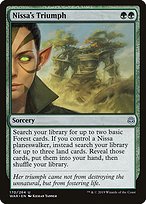 Nissa's Triumph - War of the Spark