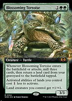 Blossoming Tortoise - Wilds of Eldraine