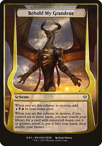 Behold My Grandeur - Archenemy: Nicol Bolas Schemes