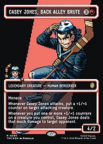 Casey Jones, Back Alley Brute - Teenage Mutant Ninja Turtles Eternal - Surge Foil, Borderless