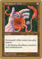 Nevinyrral's Disk - World Championship Decks 1998