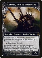 Korlash, Heir to Blackblade - The List