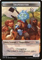 Shapeshifter - Double Masters Tokens