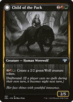 Child of the Pack // Savage Packmate - Innistrad: Double Feature