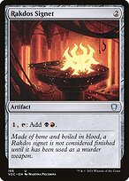 Rakdos Signet - Crimson Vow Commander