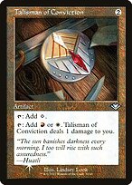 Talisman of Conviction - Modern Horizons 1 Timeshifts - Promo Foil