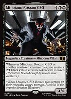 Minotaur, Roxxon CEO - Marvel Super Heroes Commander