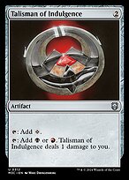 Talisman of Indulgence - Modern Horizons 3 Commander