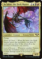 Be'lakor, the Dark Master - Warhammer 40,000 Commander - Promo Foil