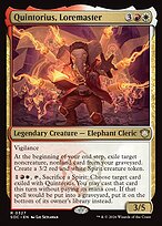 Quintorius, Loremaster - Secrets of Strixhaven Commander