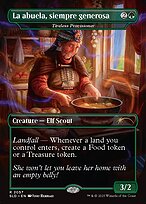 La abuela, siempre generosa (Tireless Provisioner) - Secret Lair Drop - Borderless