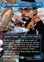 Tony Stark // The Invincible Iron Man - Marvel Super Heroes - Borderless