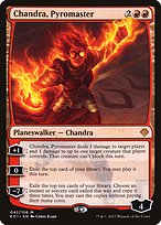 Chandra, Pyromaster - Archenemy: Nicol Bolas