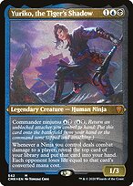 Yuriko, the Tiger's Shadow - Commander Legends - Etched Foil