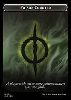 Poison Counter - Bloomburrow Commander Tokens