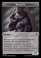 Manifest - Murders at Karlov Manor Commander Tokens