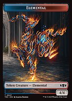 Elemental - Tarkir: Dragonstorm Commander Tokens