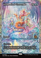Harmonized Crescendo - Lorwyn Eclipsed - Fractured Foil, Showcase