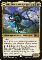 Nicol Bolas, the Ravager // Nicol Bolas, the Arisen - Core Set 2019