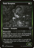 Toxic Scorpion - Innistrad: Double Feature