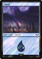 Island - Warhammer 40,000 Commander - Surge Foil