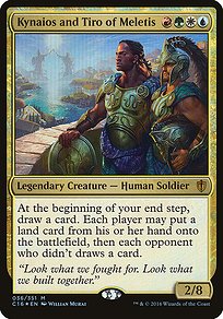 Kynaios and Tiro of Meletis - Commander 2016 Oversized - Promo Foil