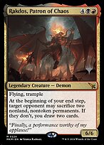 Rakdos, Patron of Chaos - Murders at Karlov Manor Promos