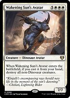 Wakening Sun's Avatar - Commander Masters