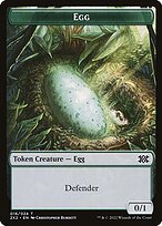 Egg - Double Masters 2022 Tokens