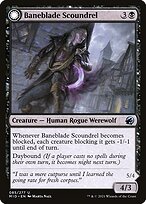 Baneblade Scoundrel // Baneclaw Marauder - Innistrad: Midnight Hunt