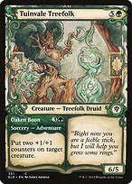 Tuinvale Treefolk // Oaken Boon - Throne of Eldraine - Showcase