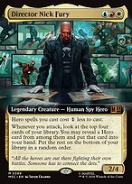 Director Nick Fury - Marvel Super Heroes Commander - Extended Art