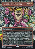 Intergalactic Wrestling (Possibility Storm) - Secret Lair Drop - Borderless