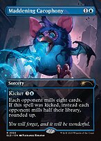 Maddening Cacophony - Secret Lair Drop - Borderless