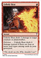 Unholy Heat - Mystery Booster 2