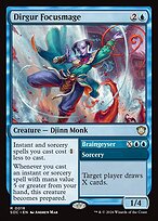Dirgur Focusmage // Braingeyser - Secrets of Strixhaven Commander