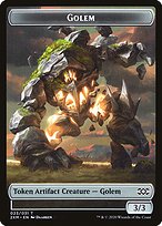 Golem - Double Masters Tokens