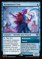 Harmonized Trio // Brainstorm - Secrets of Strixhaven Promos